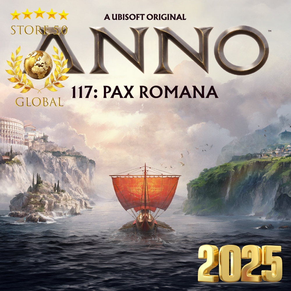 Anno 117 Pax Romana Gold Edition ALL DLC Ubisoft Offline Key Card