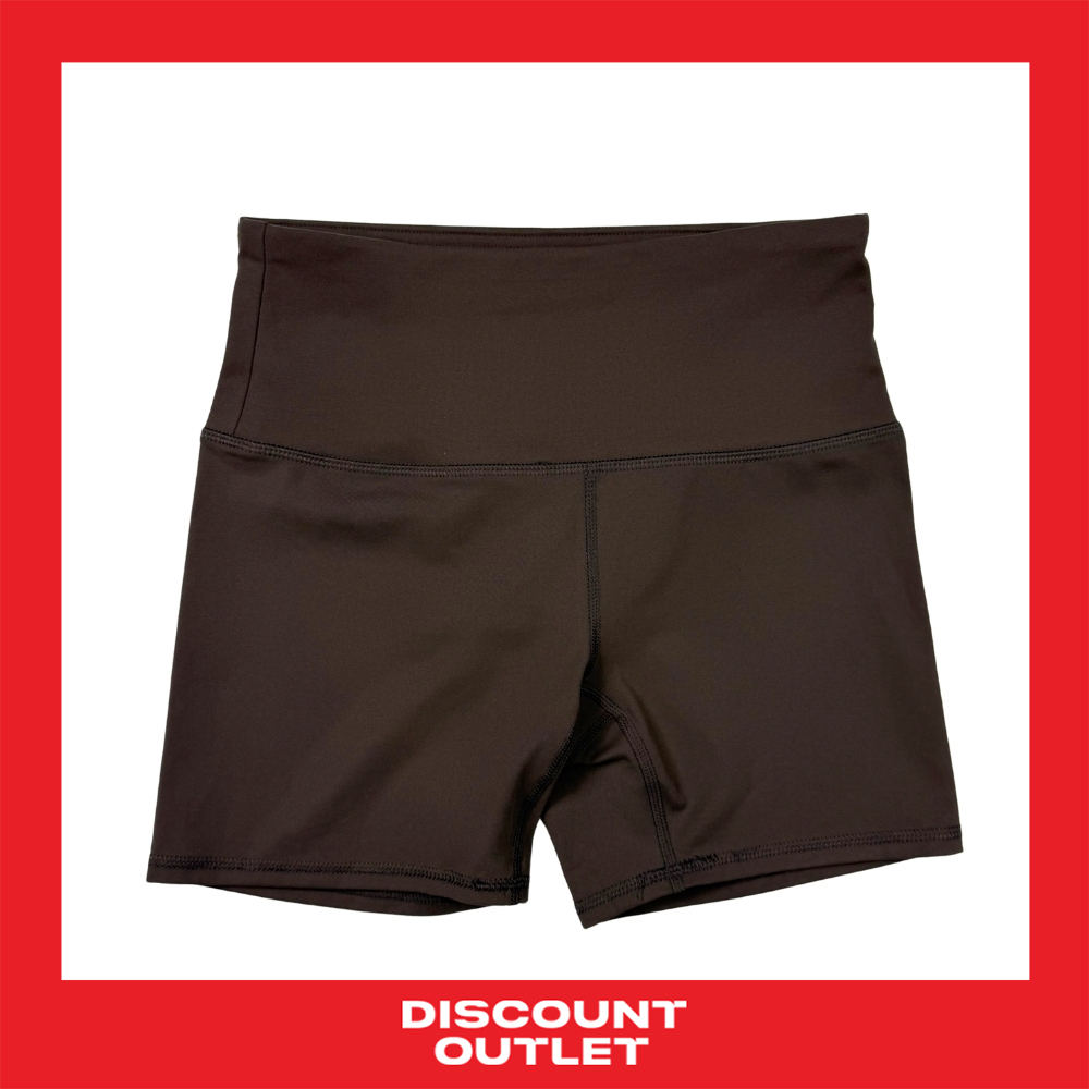 Discount Outlet กางเกงแอโรบิคขาสั้น สีพื้น