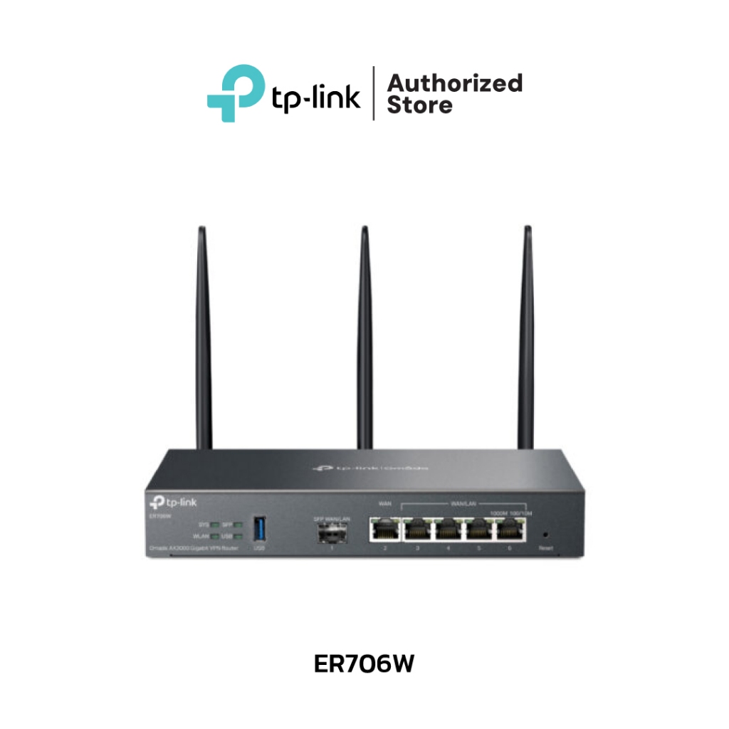 TP-LINK Omada AX3000 Gigabit VPN Router รุ่น ER706W