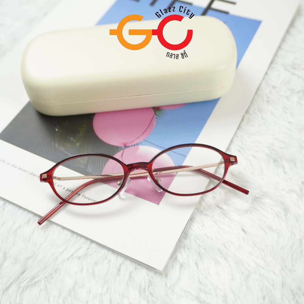 กรอบแว่นสายตา วัสดุ TR Plastic แลMetal คุณภาพพรีเมี่ยม สำหรับผู้หญิงและผู้ชาย MODEL GC95006