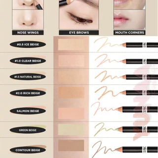 THE SAEM COVER PERFECTION CONCEALER PENCIL — ดินสอคอนซีลเลอร์หัวเรียว ปกปิดเป๊ะตรงจุด เนียนแนบผิวเหมือนมือโปร 🇰🇷