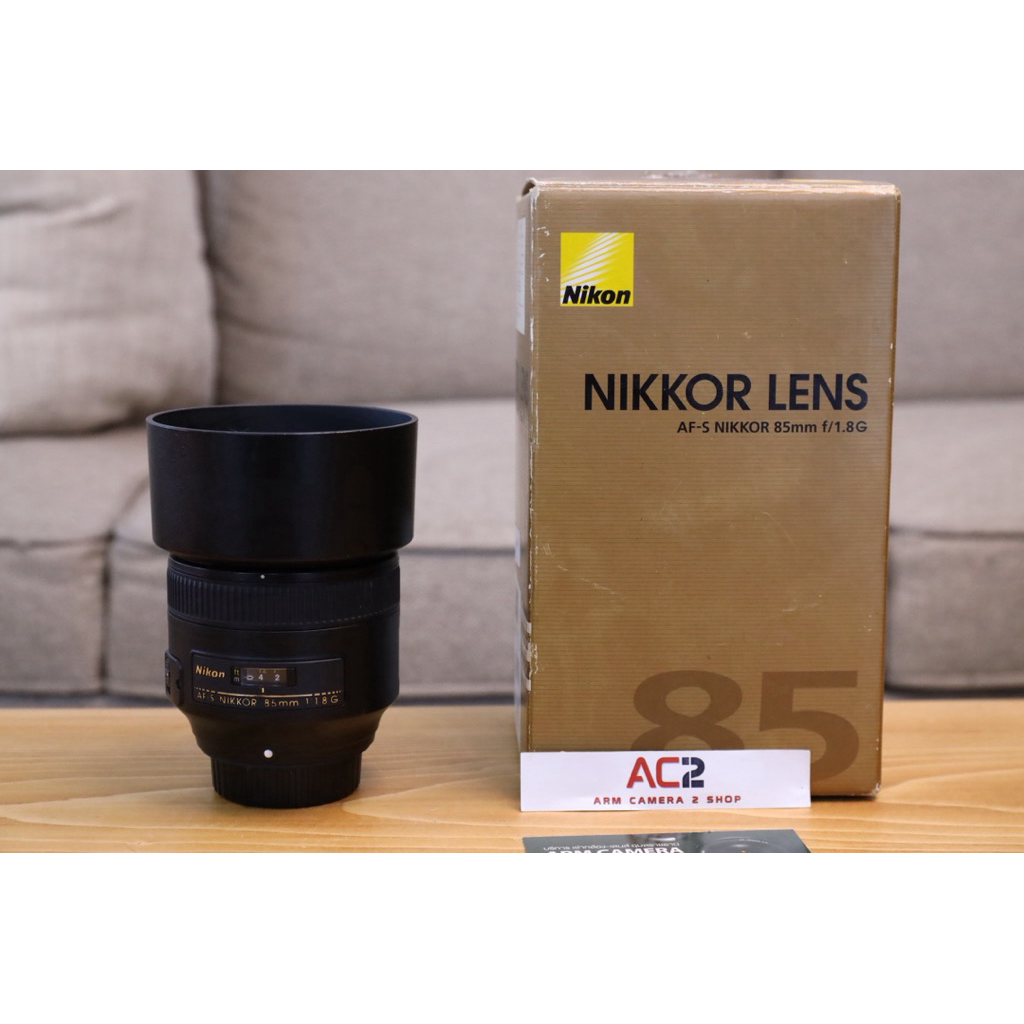 Nikon  85 F1.8 G อดีตประกันศูนย์