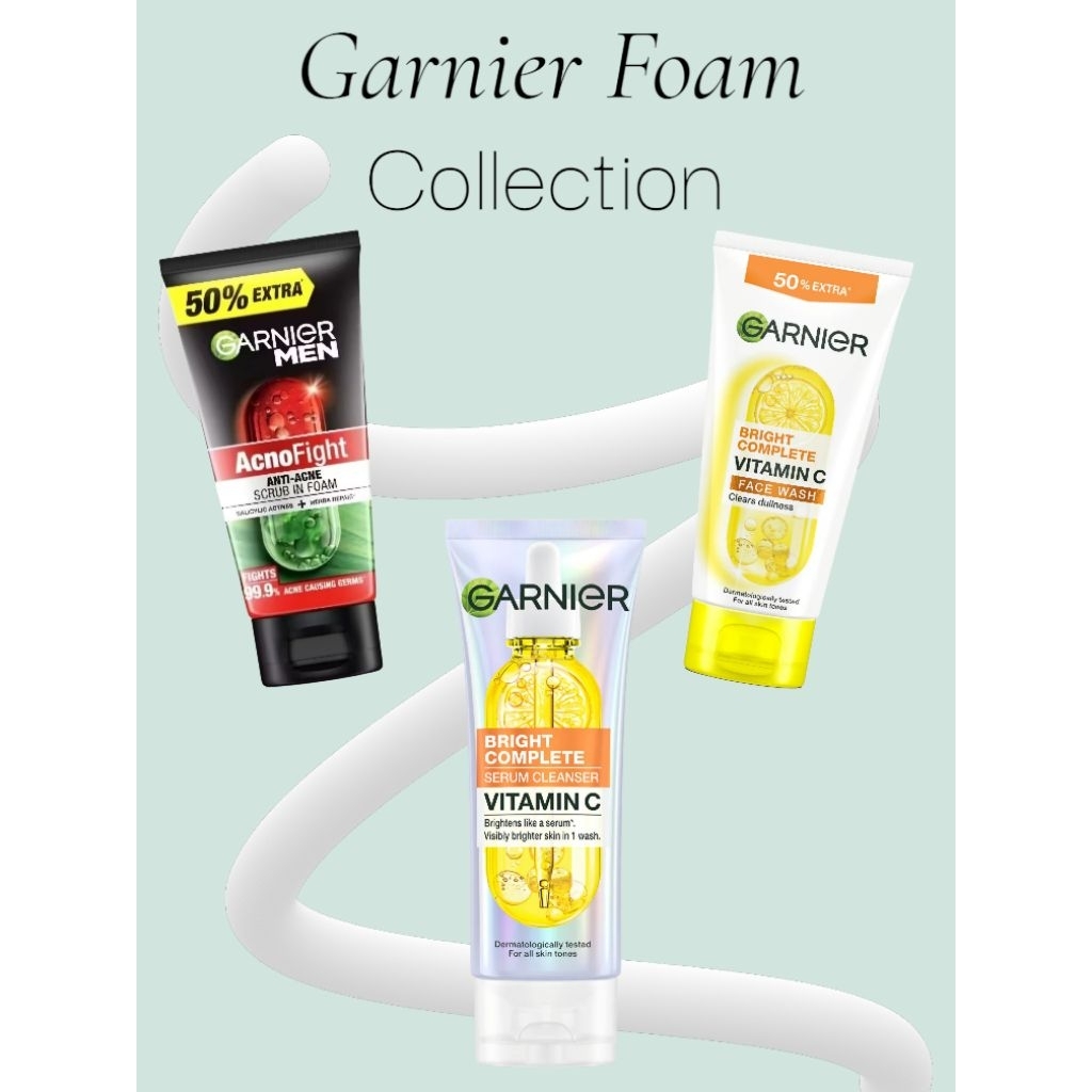 Garnier การ์นิเย่ โฟมล้างหน้า 100 -150 มล.