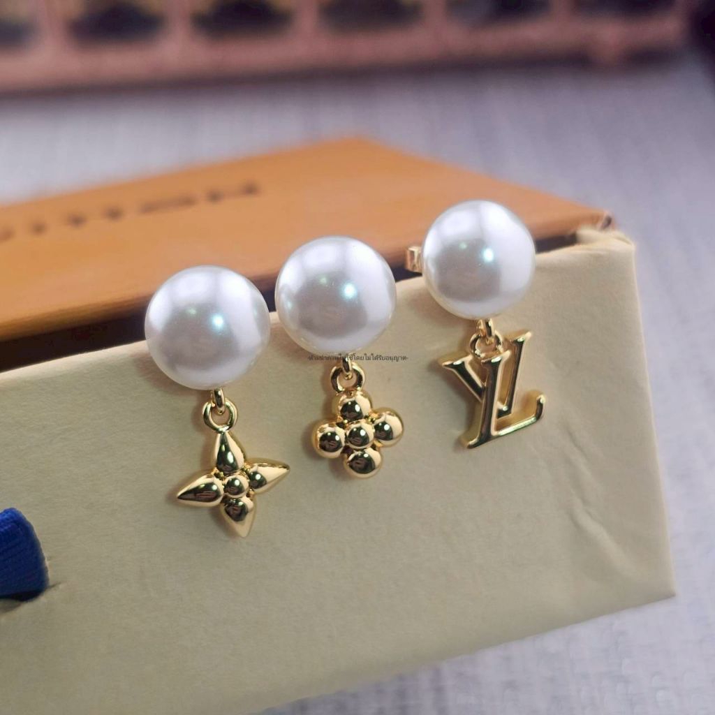 ต่างหูLV งานสวย งานคุณภาพVIP งานเทียบงานสวยเป๊ะ ส่งจากไทย🇹🇭