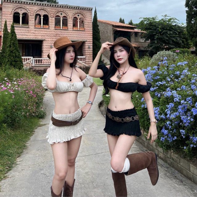 Good test twogirls (ชุดเซ็ท2ชิ้นสุดชิคสวยตรงปก)