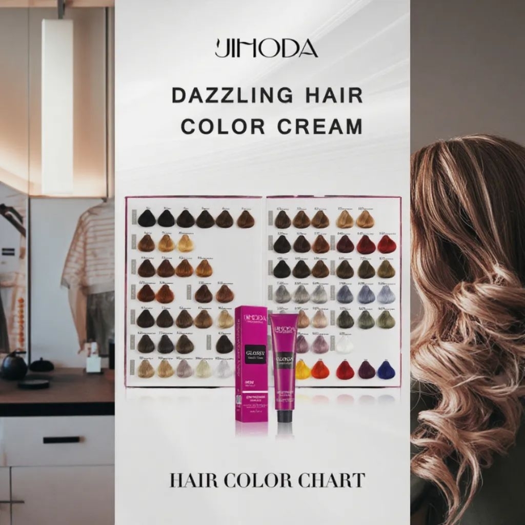 ครีมเปลี่ยนสีผม jihoda keratin glossy ปริมาณ100 ml กลิ่นหอมแอมโมเนียต่ำ*แจ้งเบอร์ทางช่องแชท