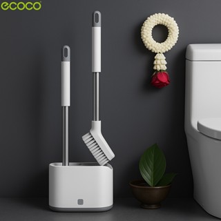 Ecoco แปรงล้างห้องน้ำ 2 หัว แปรงขัดส้วม ทำความสะอาดได้ทุกซอก…