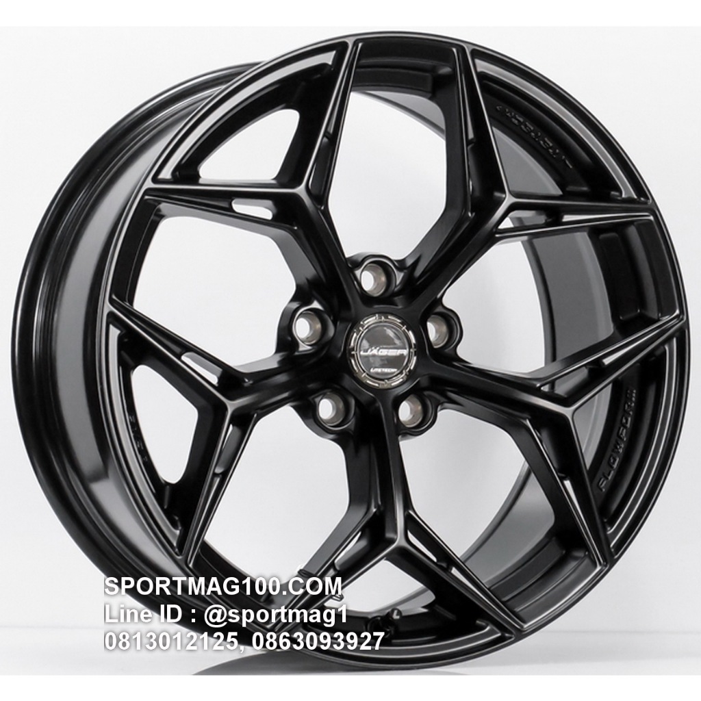 ล้อแม็กซ์ Lenso Jager BLAZE Litetech+ ขอบ18นิ้ว 5รู114 สีดำด้าน กว้าง8.5นิ้ว Offset35  [22303]