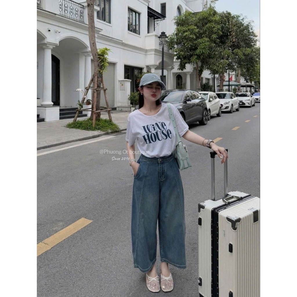 (พร้อมส่ง)กางเกงยีนส์ขายาว งานยีนส์แท้ งานสวยตรงปก♥️🥰