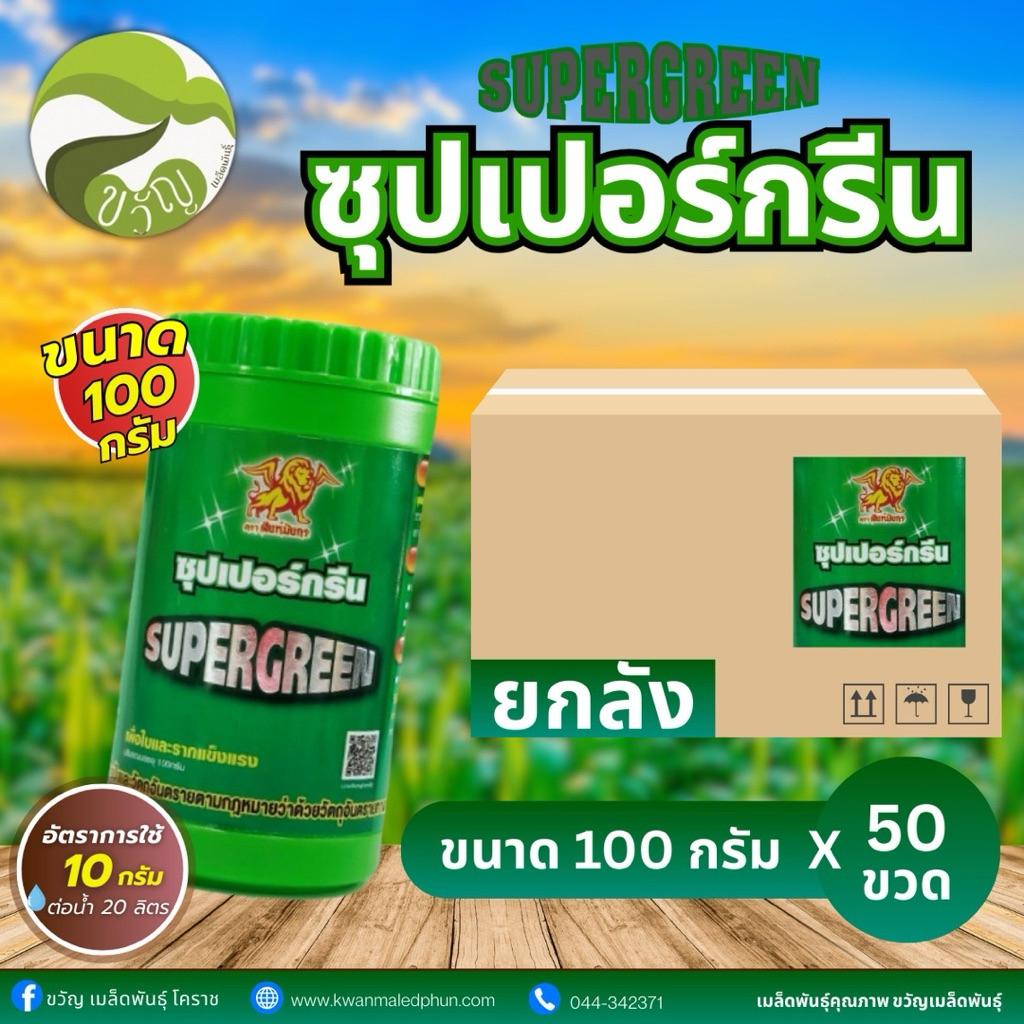 อาหารเสริมพืช ซุปเปอร์กรีน ยกลัง สุดคุ้ม