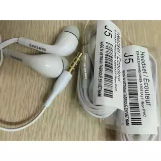 หูฟัง Samsung (J5) มีไมโครโฟน สนทนา หูฟังซัมซุง นุ่มสบายหู เสียงดัง เบสหนัก เสียงดีมาก