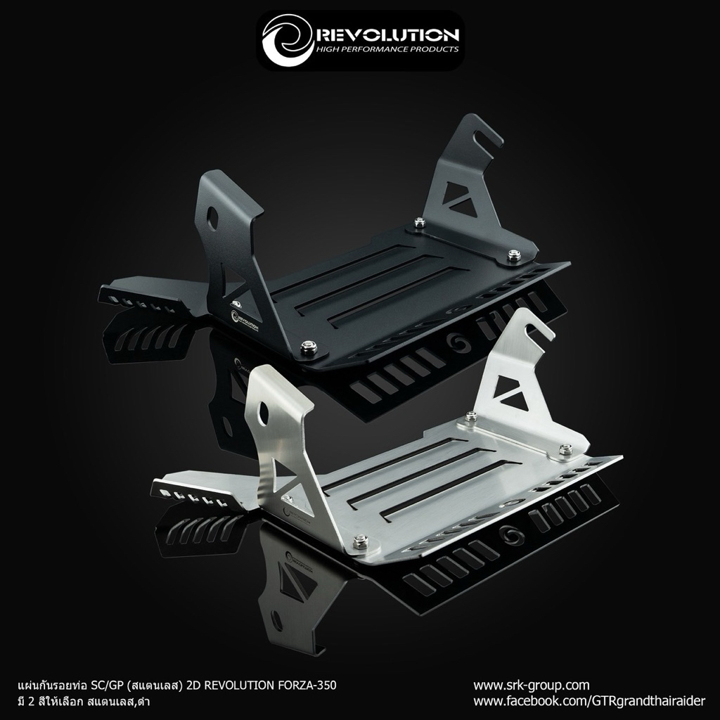 แผ่นกันรอยท่อForza ท่อSc/GP Revolution