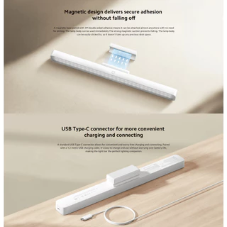 โคมไฟ Xiaomi Magnetic Reading Light Bar โคมไฟอ่านหนังสือ | ป้องกันแสงสีฟ้า RG0 | ปรับมุมแสงได้ | ฐานแม่เหล็ก
