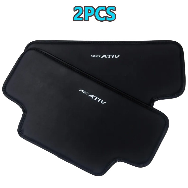2ชิ้นYaris ATIV 2023-25 แผ่นเตะเบาะรถยนต์ เบาะหลังเตะ แผ่นป้องกันคราบสกปรก อุปกรณ์ ของแต่งรถ แต่งรถ - รูปที่ 5