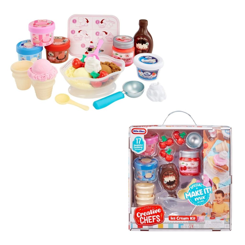 ของแท้ Little Tikes - Creative Chefs Ice Cream ชุดบทบาทสมมุติไอศกรีม รหัส LLC639661