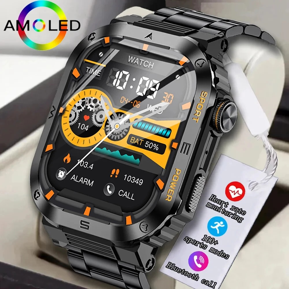 🔥Galaxy【NEW】Smart Watch H19 นาฬิกาสมาร์ทวอทช์ ระบบ Bluetooth ชาร์จไร้สาย กันน้ำ IP68 GPS รองรับภาษาไ