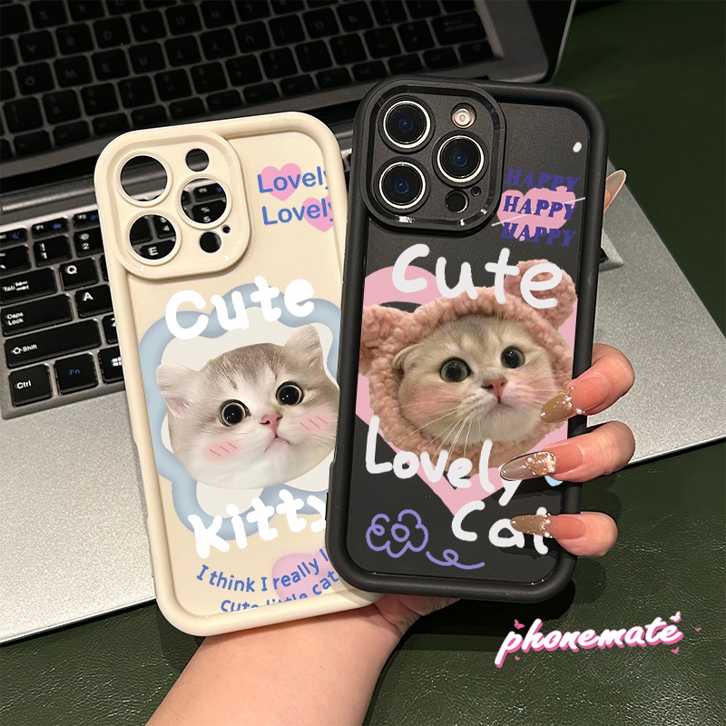 Cute cat เคส  Redmi Note10/Note10s Redmi Note11/Note11s Redmi Note 12 5G POCO X5 5G Redmi Note 13 4G Note 14 5G 9A