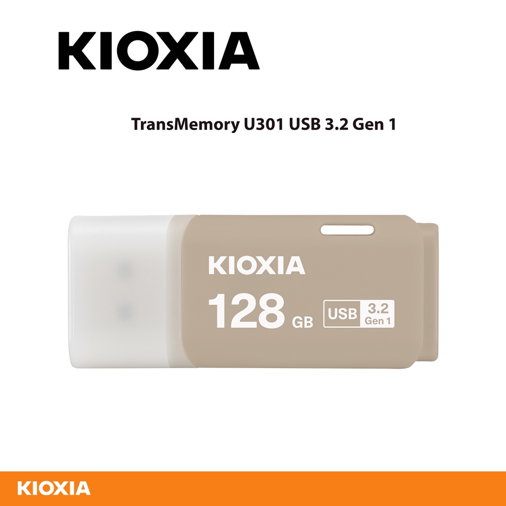 Kioxia Transmemory U301 Warm Gray Usb3.2 Gen 1 Flash Drive