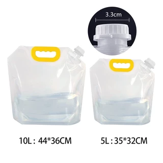 ถังน้ำแคมป์ปิ้งพับได้ 5L/10L/20L ถังพับภายนอก ถังน้ำแข็ง ถังน้ำแคมปิ้ง ถังน้ำพับได้