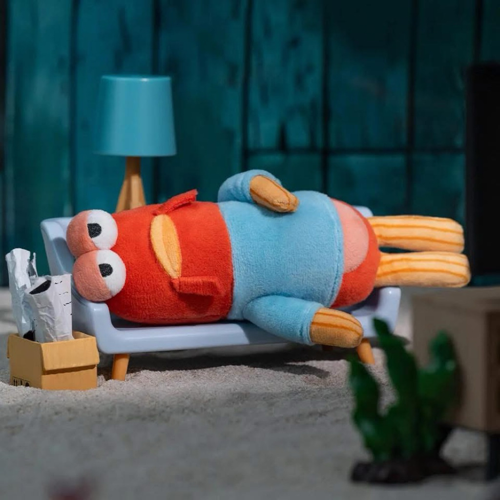 พวงกุญแจปลาสายลับ Bikini bottom buddies ชก