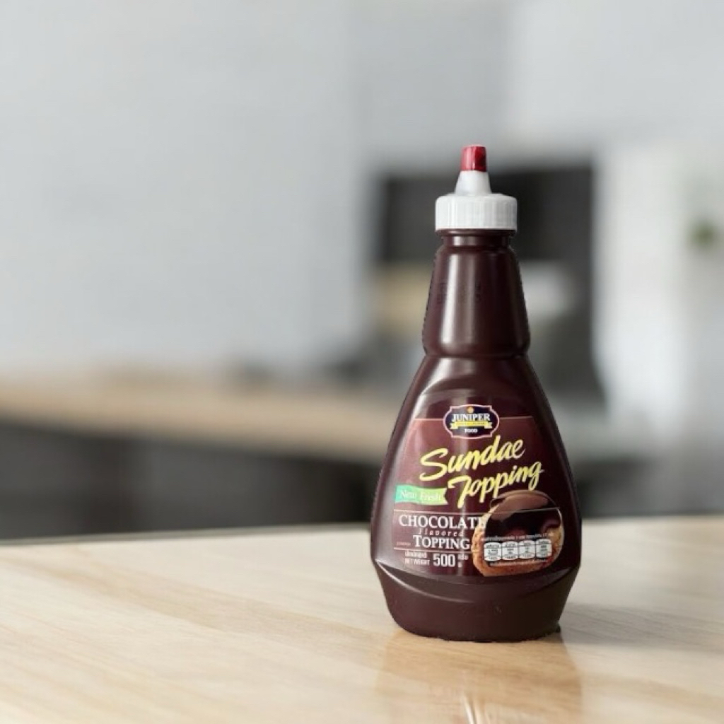 Juniper topping chocolate ซอสท็อปปิ้งรสช็อคโกแลต 500g