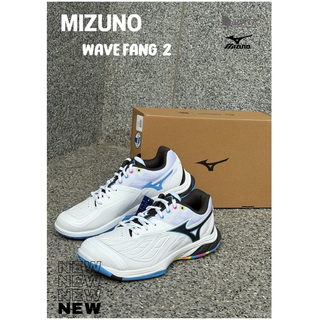 แบดจ๋า MIZUNO Wave Fang 2 [NEW COLOR] รองเท้าแบดมินตัน