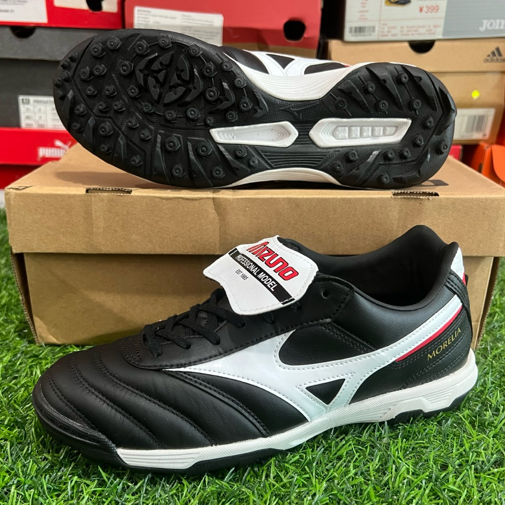 ร้อยปุ่ม รองเท้าฟุตบอล Mizuno Morelia II pro as ตัวท๊อป หนังจิงโจ้