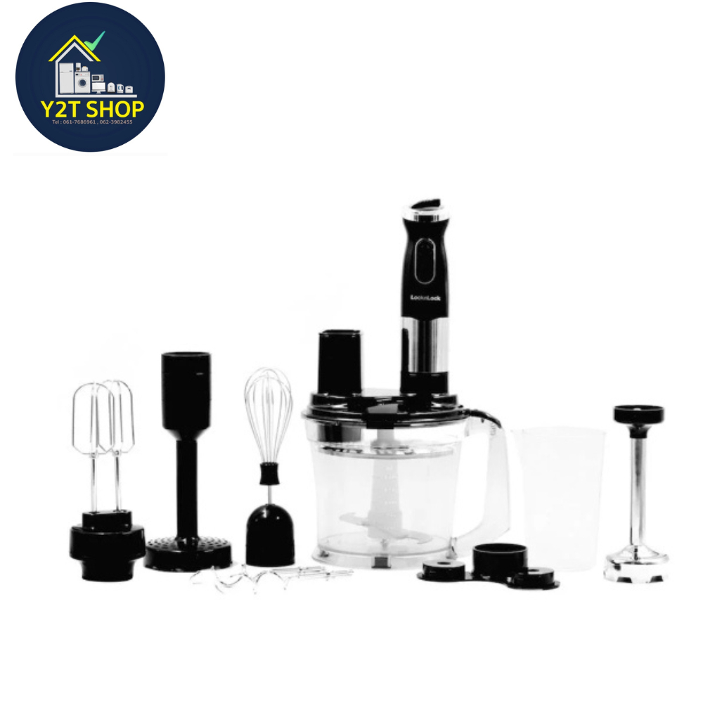 LOCKNLOCK เครื่องผสมอาหาร LOCKNLOCK EJM556BLK