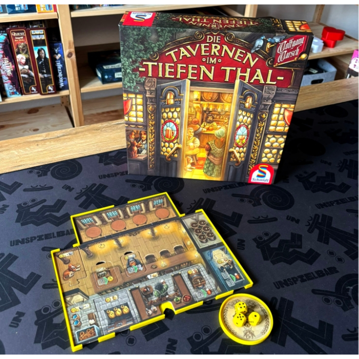 [Plastic] Taverns of Tiefenthal Board Game: Player Board - ชุดบอร์ดผู้เล่นสำหรับบอร์ดเกม
