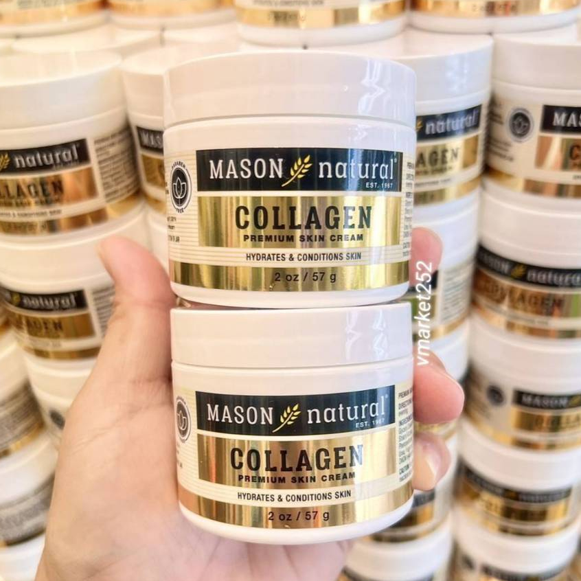 Mason Natural Collagen Cream 57g EXP: 02/2028 ครีมคอลลาเจน Package ใหม่