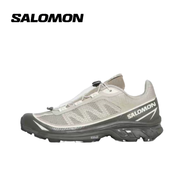 【ของแท้ 100%】 Salomon  XT-6 FT gray รองเท้าเดินป่าใบสำหรับผู้ชาย และผู้หญิง