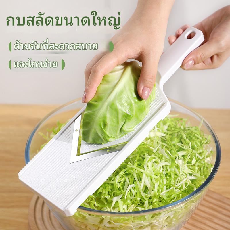 COD ที่หั่นผักผลไม้เครื่องหั่นกะหล่ำปลี, กะหล่ำปลีกลม, คะน้า, ผักกาดม่วง, มันฝรั่งหั่นฝอย, เครื่องทำสลัดอาหารญี่ปุ่น
