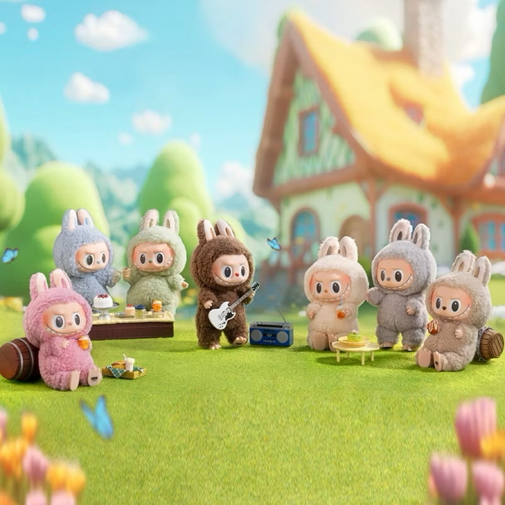 🇹🇭พร้อมส่งจากไทย THE MONSTERS - Exciting Macarons Vinyl Face Blind Box