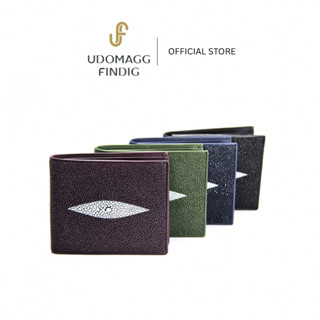 Udomagg&Findig อุดมเอก ฟินดิจ กระเป๋าสตางค์หนังแท้ปลากระเบน …