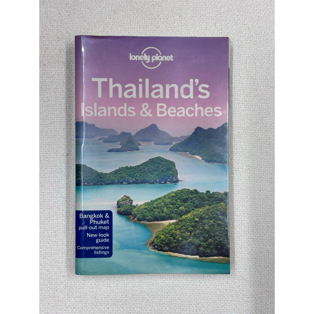 หนังสือThailand Islands&Beaches-Lonely Planet BKK&Phuket Pull-out map new-lock guide comprehensive l
