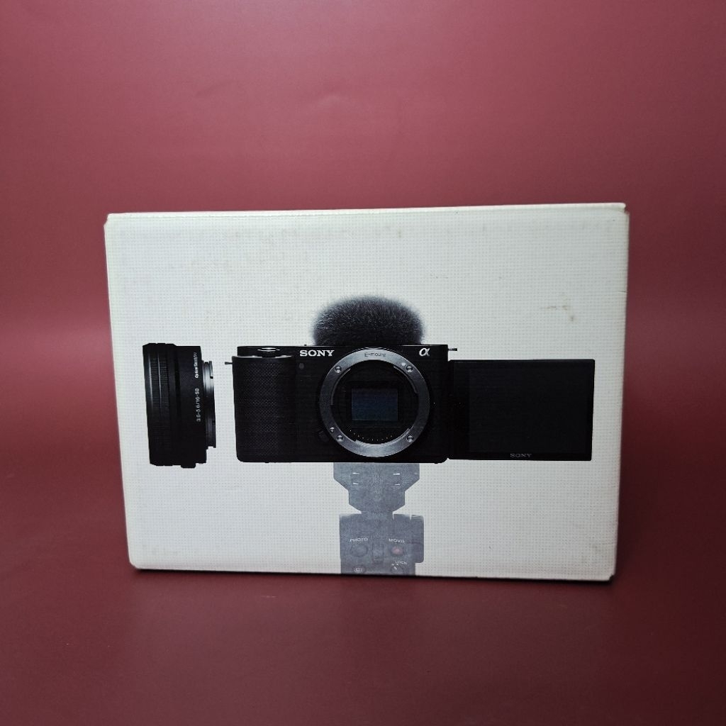 กล่องเปล่ากล้อง Sony ZV-E10ZV-E1OLBlack/Nero No/REE PZ16-50mm F3.5-5.6