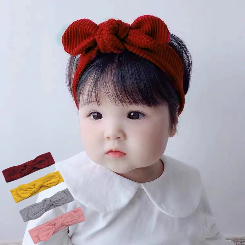 คาดผมเด็กแรกเกิด โบว์ผ้าเกาหลี น่ารัก ใส่สบาย – พร้อมส่งจากไทย ราคา ถูกที่สุด ดีลบีเคเค แกลเลอรีภาพที่ 2