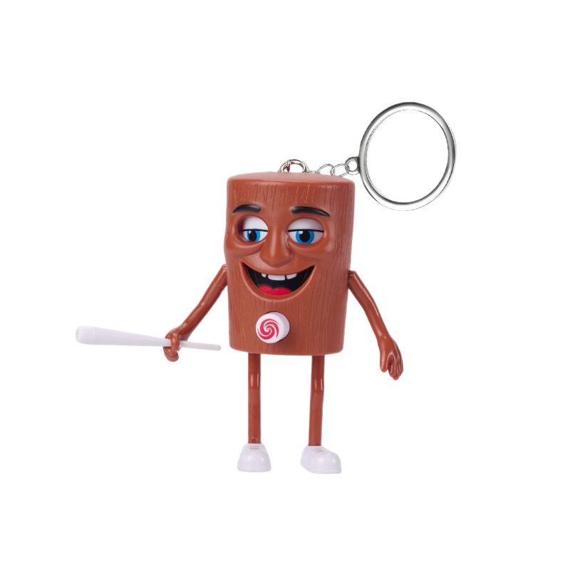 🔥พวงกุญแจ🔥 ของเล่นTung Tung Sahur 3D หมุนกดสนุก เปลี่ยนหน้า Action Figurines กระเป๋าเป้สะพายหลังเครื่องประดับจี้ รุ่น：J2 - รูปที่ 6