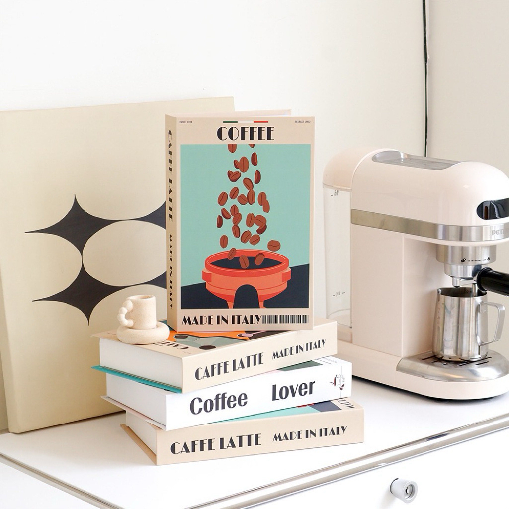 <พร้อมส่ง> [12] หนังสือประดับ 🍸🧁 บาร์&เครื่องดื่ม Decorating Book 200+แบบ กล่องพับ ใส่ของได้ สมุดกล่อง พร็อบ คาเฟ่