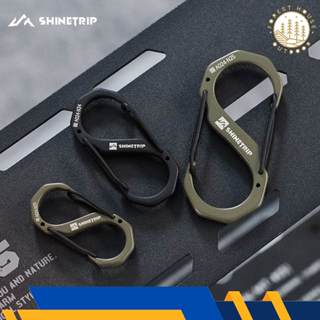 ShineTrip คาราบิเนอร์อลูมิเนียมสำหรับงานเอนกประสงค์ แข็งแรง …