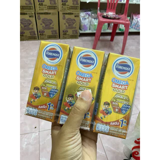 โฟร์โมสต์ โอเมก้า โกลค์ รสจืด ยกลัง 24 กล่อง (สีทอง) อายุยาว 10-12/26