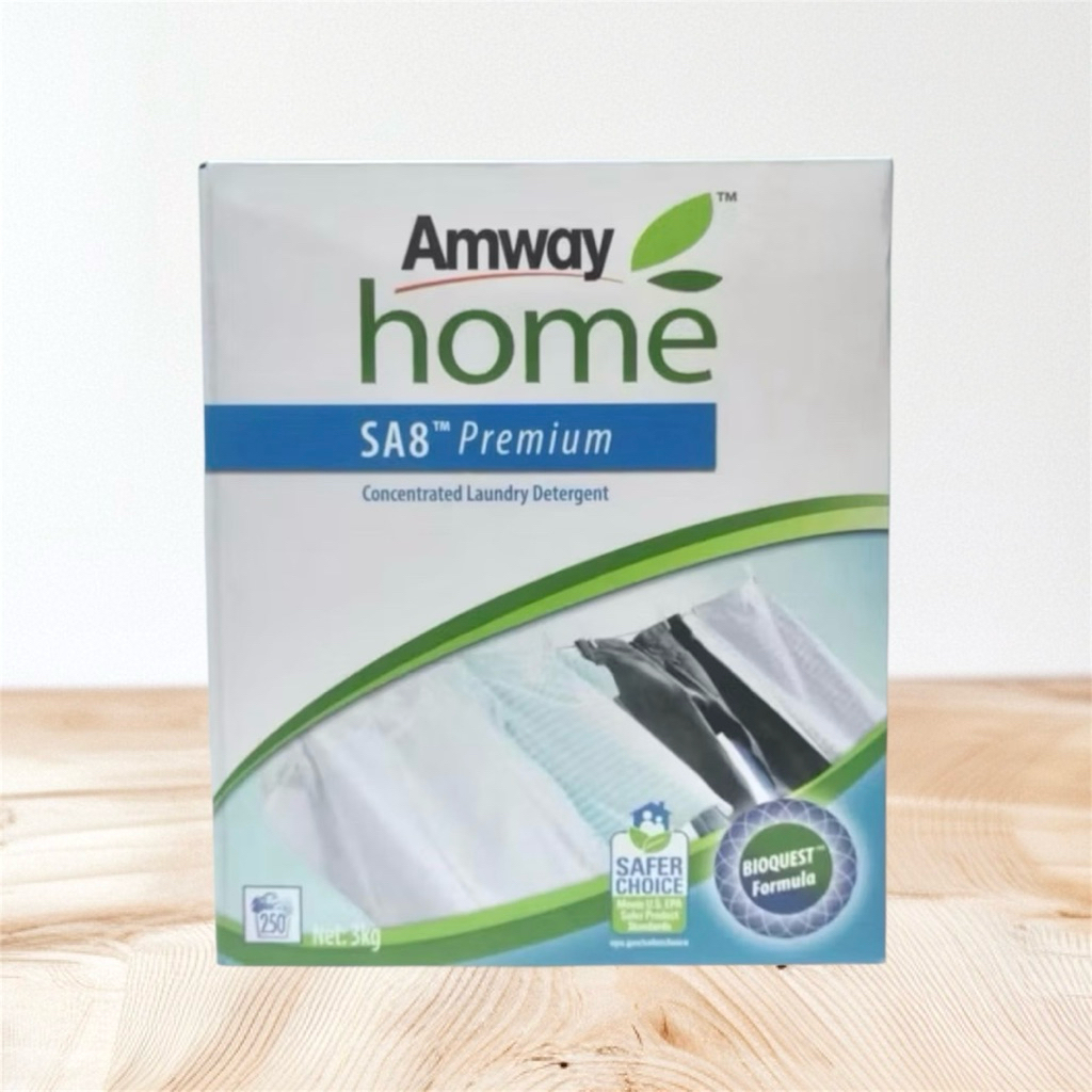 SA8 Premium น้ำยาซักผ้าสูตรเข้มข้น 3กก (ใหม่) SA8 Premium Concentrated Laundry Detergent 3kg (New)