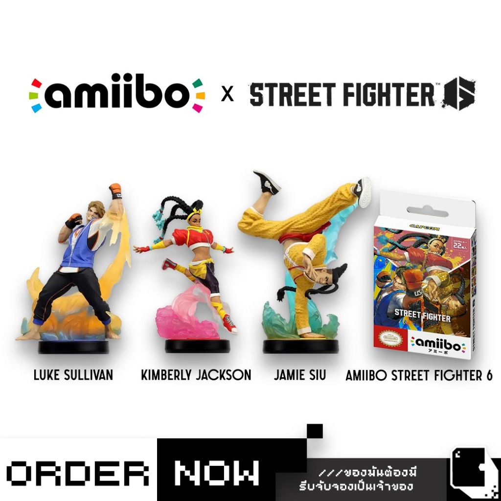 Nintendo Switch™ NS2 amiibo Street Fighter 6 Series Figure (By ClaSsIC GaME)