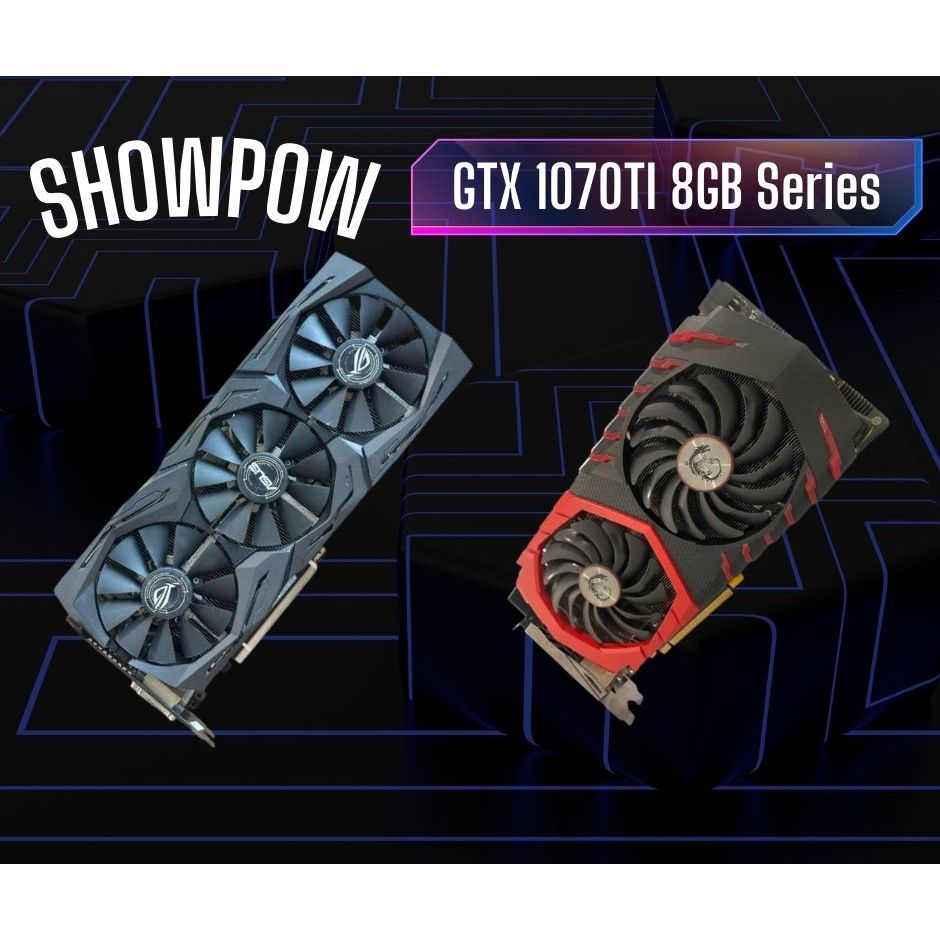 การ์ดจอ GTX 1070TI 8GB หลายแบรนด์