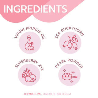 DEESAY : บลัชแก้มป๊อป 4g-Deesay Let You Glow Liquid Blush Serum ลิควิดบลัชเซรั่ม