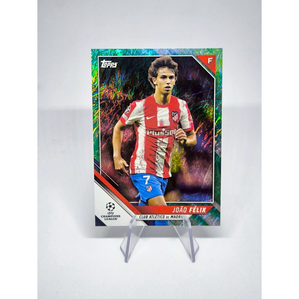 การ์ดฟุตบอล Topps chrome champions league Laliga Soccer Cards 2021/22