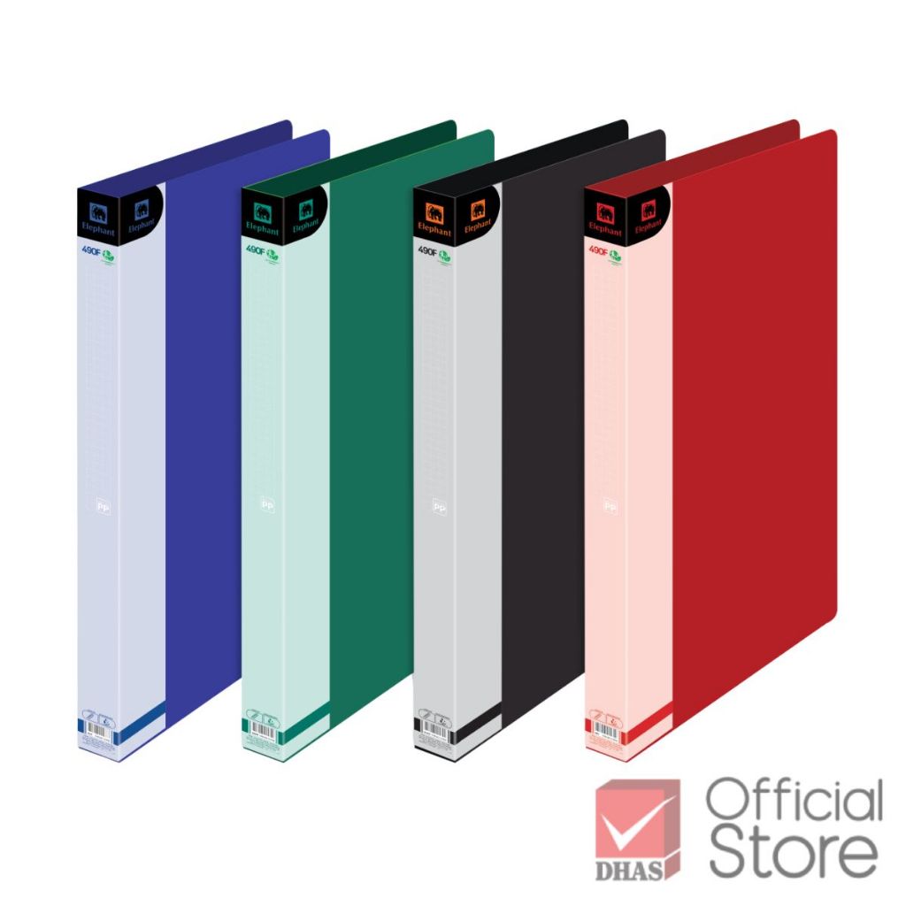Elephant แฟ้ม แฟ้มหนีบ สปีด รุ่น 490F จำนวน 1 แฟ้ม