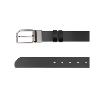 DAPPER กิ๊ฟเซ็ท เข็มขัดหนัง Snip Corner Reversible Belt สีดำ (BBX/BK/1026BB2)