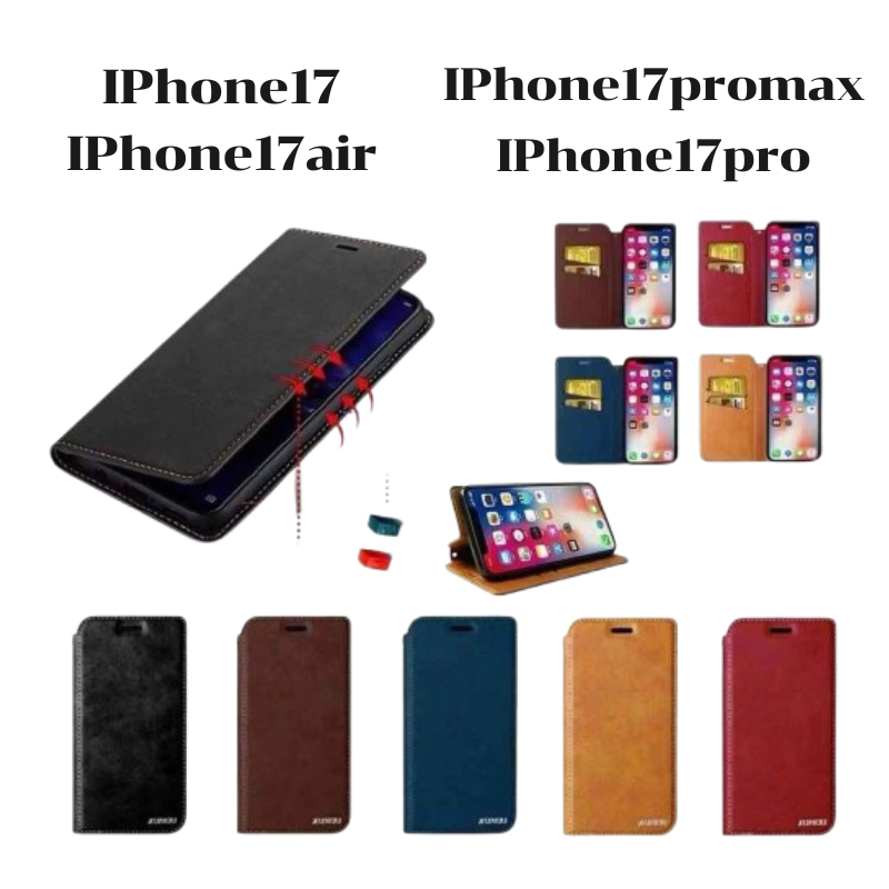 เคส โทรศัพท์ ฝาพับ สำหรับรุ่น ไอโฟน 17 / 17air / 17pro / 17promax พร้อมส่ง ทุกรุ่น