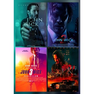 Blu-ray+DVD รวม4ใน1 John Wick (2014) จอห์นวิค แรงกว่านรก